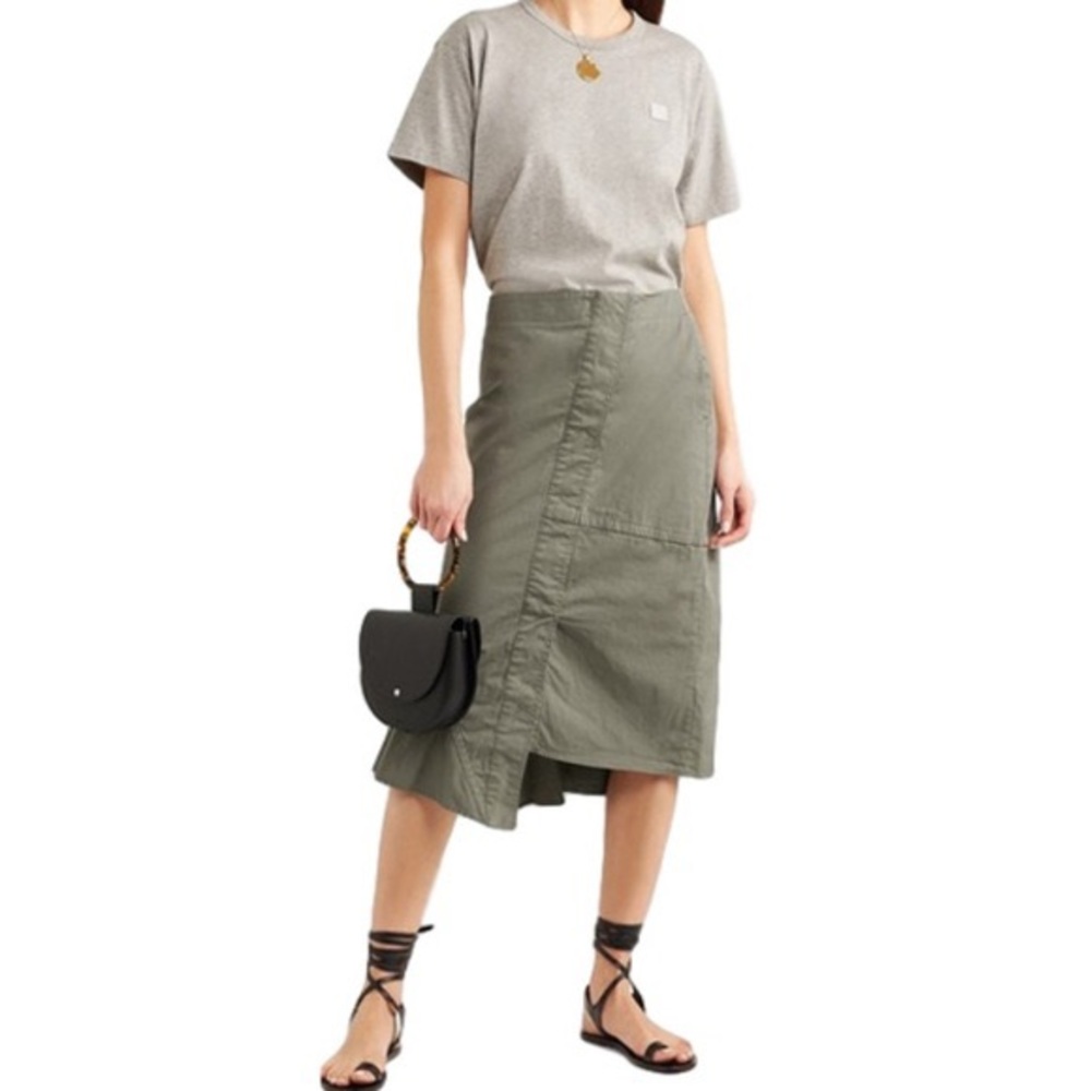 Theory • Asymmetric Paneled Skirt